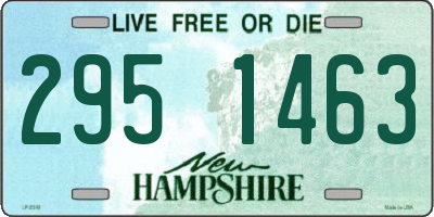 NH license plate 2951463