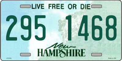 NH license plate 2951468