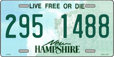 NH license plate 2951488