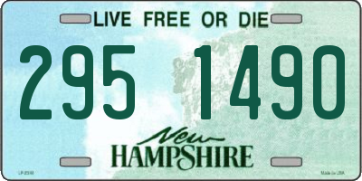 NH license plate 2951490