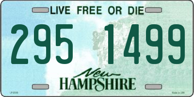 NH license plate 2951499