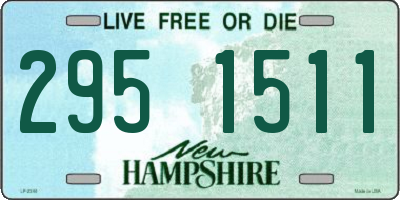 NH license plate 2951511