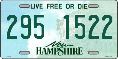 NH license plate 2951522