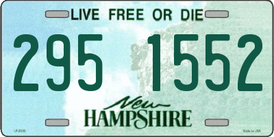 NH license plate 2951552