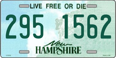 NH license plate 2951562