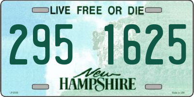 NH license plate 2951625