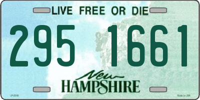 NH license plate 2951661