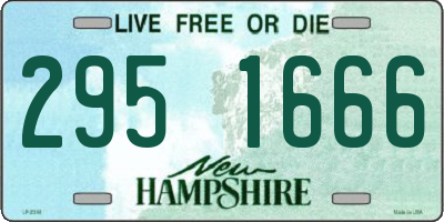 NH license plate 2951666