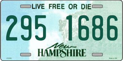 NH license plate 2951686