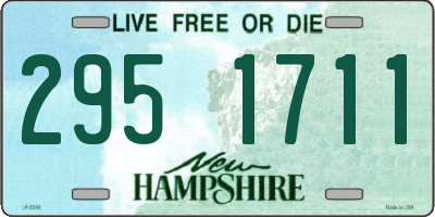 NH license plate 2951711