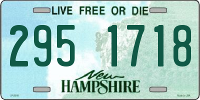 NH license plate 2951718