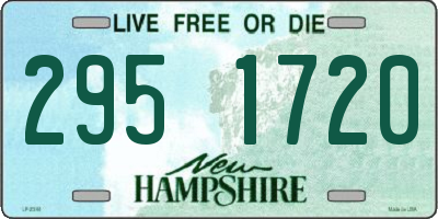 NH license plate 2951720