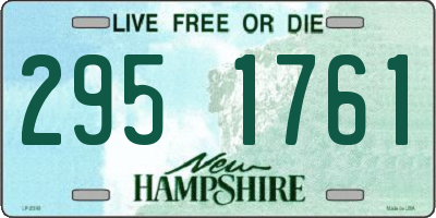 NH license plate 2951761
