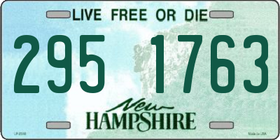 NH license plate 2951763
