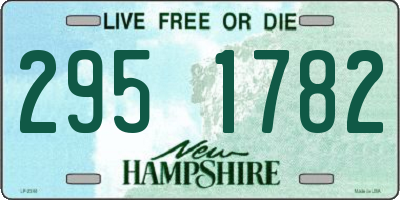 NH license plate 2951782