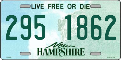NH license plate 2951862