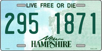 NH license plate 2951871