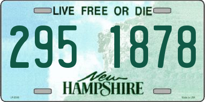 NH license plate 2951878
