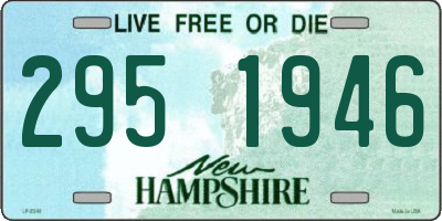 NH license plate 2951946