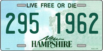 NH license plate 2951962