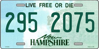 NH license plate 2952075
