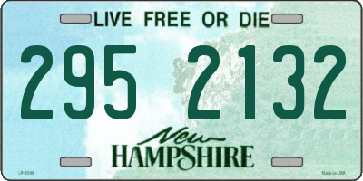 NH license plate 2952132
