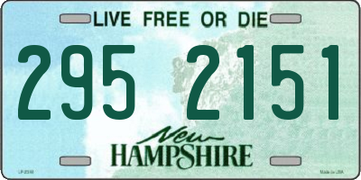 NH license plate 2952151