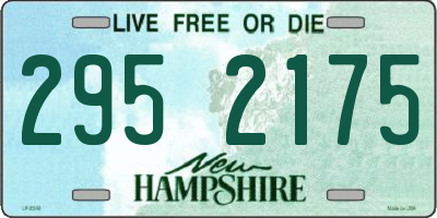 NH license plate 2952175