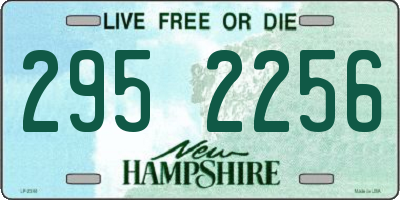 NH license plate 2952256