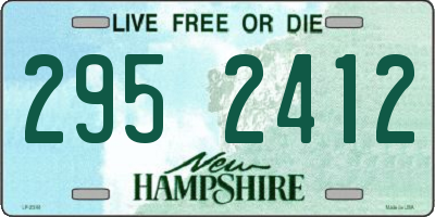 NH license plate 2952412