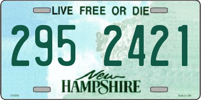 NH license plate 2952421