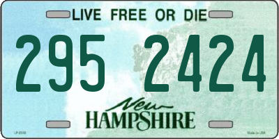 NH license plate 2952424