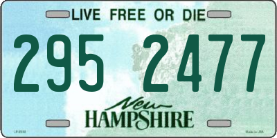 NH license plate 2952477