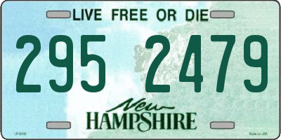 NH license plate 2952479