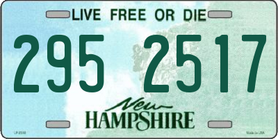 NH license plate 2952517