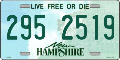 NH license plate 2952519