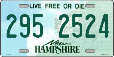 NH license plate 2952524