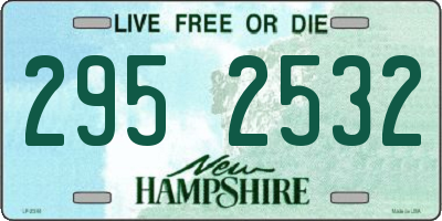 NH license plate 2952532
