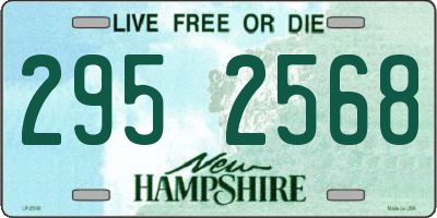 NH license plate 2952568