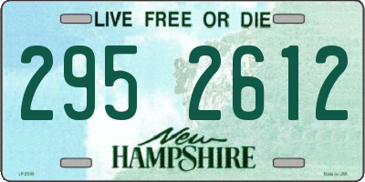 NH license plate 2952612