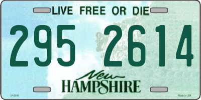 NH license plate 2952614