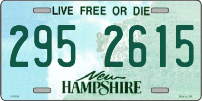 NH license plate 2952615