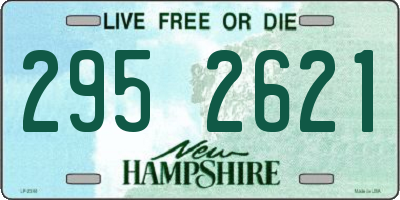 NH license plate 2952621