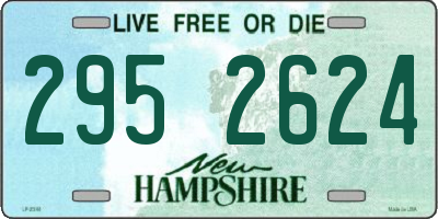 NH license plate 2952624