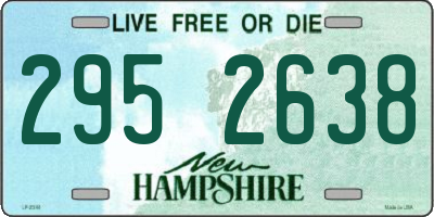 NH license plate 2952638