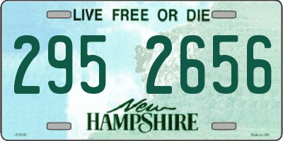 NH license plate 2952656