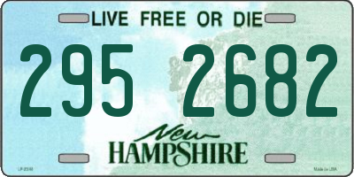 NH license plate 2952682