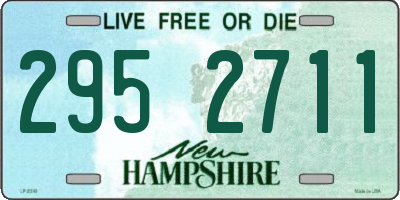 NH license plate 2952711