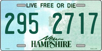 NH license plate 2952717