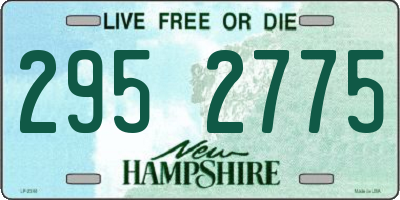 NH license plate 2952775